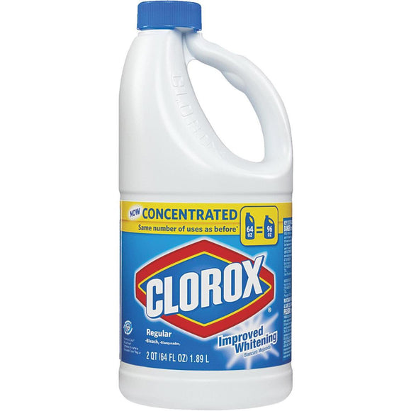 Clorox 64 Oz. Concentrated Improved Whitening Bleach