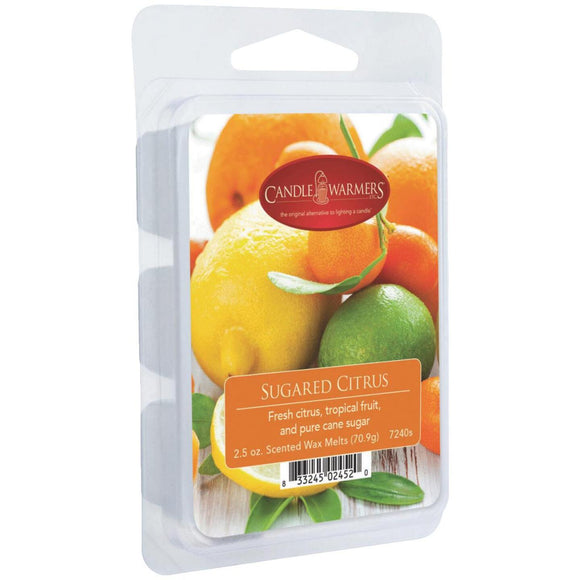 Candle Warmers 2.5 Oz. Sugared Citrus Wax Melt