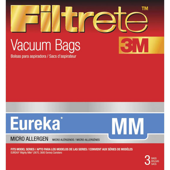 3M Filtrete Eureka Type MM Micro Allergen Vacuum Bag (3-Pack)