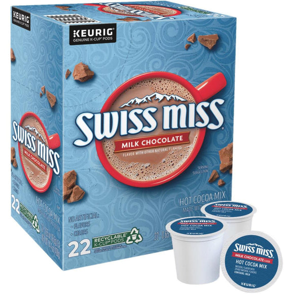 Keurig Swiss Miss Milk Chocolate Hot Cocoa K-Cup (22-Pack)