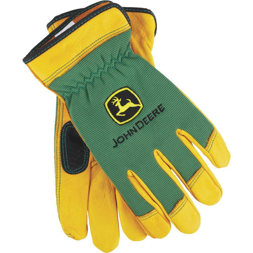 John Deere Men's Large Deerskin Leather Work Glove