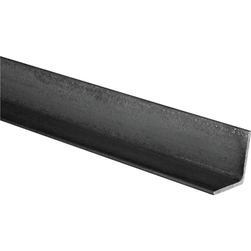 HILLMAN Steelworks Plain 1-1/4 In. x 4 Ft., 1/8 In. Weldable Solid Angle