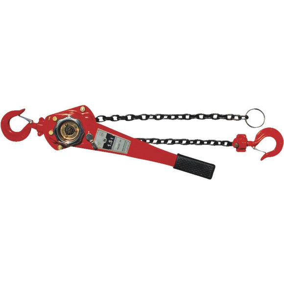 American Power Pull 1-1/2-Ton Load Capacity 5 Ft. Standard Lift Chain Puller