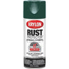 Krylon Rust Protector 12 Oz. Gloss Alkyd Enamel Spray Paint, Hunter Green