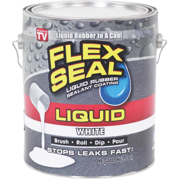FLEX SEAL 1 Gal. Liquid Rubber Sealant, White