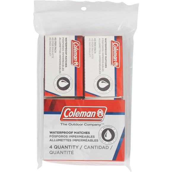Coleman Waterproof Matches (4-Pack)
