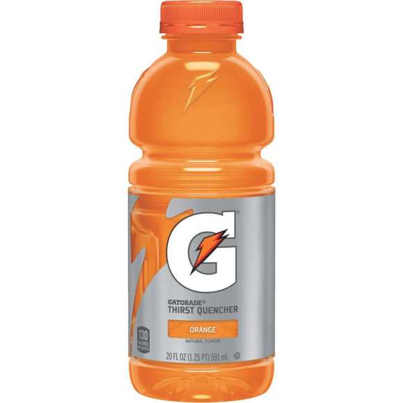 Gatorade 20 Oz. Orange Wide Mouth Thirst Quencher Drink (24-Pack)
