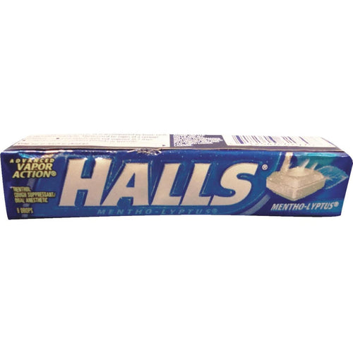 Halls Menthol Cough Drops (9-Piece)