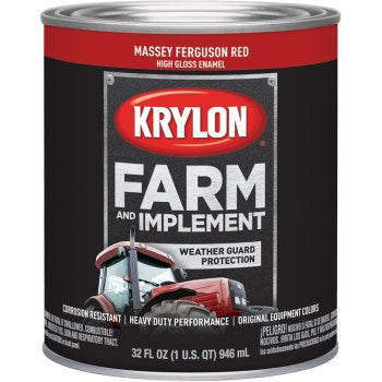 Krylon K02026000 Massey Ferguson Red ~ Qt