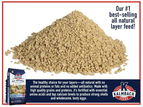 Kalmbach 17% All Natural Layer (Crumble) (10-lb)