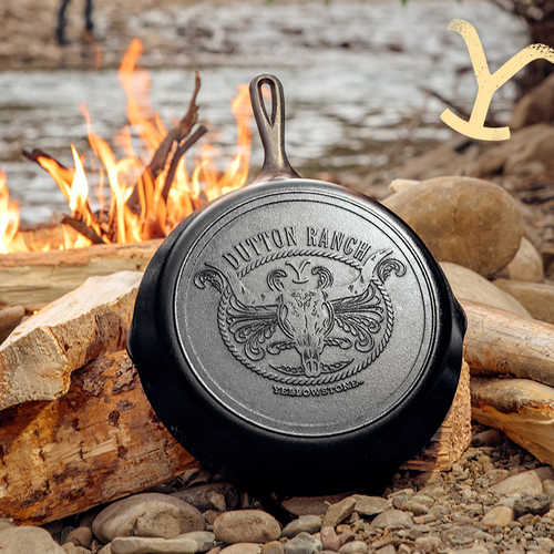 Lodge Manufacturing Co Yellowstone™ Cast Iron Steer Skillet (12