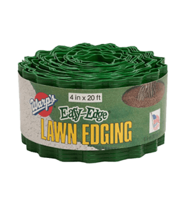 Warp Brothers Easy-Edge® Lawn Edging 4 in H X 20 in L, Green (4 x 20, Green)