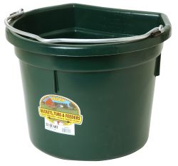 Little Giant 22 Quart Flat Back Plastic Bucket