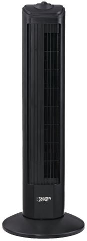 PowerZone Oscillating Fan Tower With 3 Speeds (28 in Dia Blade)