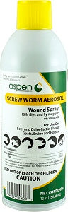Aspen Veterinary Resources Screw Worm Aerosol Spray (12 Oz.)