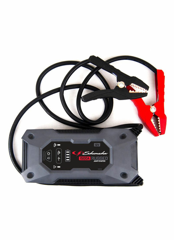 Schumacher Electric 1500A Rugged Lithium Jump Starter And USB Power Source (1500A)