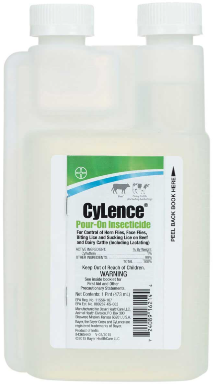 CyLence Pour-On Insecticide (1 Pint)