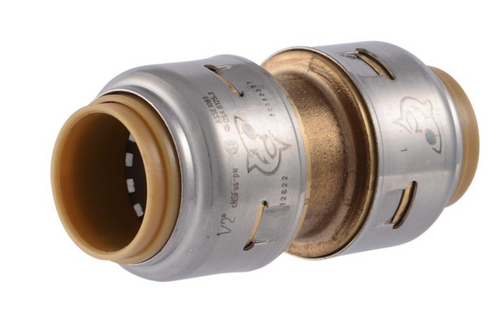 SharkBite Max Brass Push Coupling (1/2 in. x 1/2 in.)