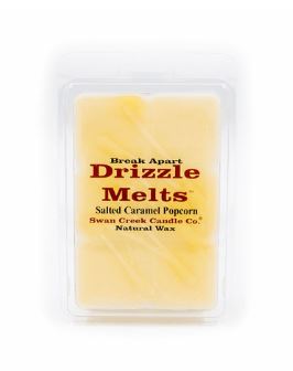 Swan Creek Candle Break-Apart Drizzle Melts Salted Caramel Popcorn (5.25 oz)