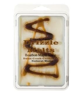 Swan Creek Candle Break-Apart Drizzle Melts Bourbon Maple Sugar (5.25 oz)