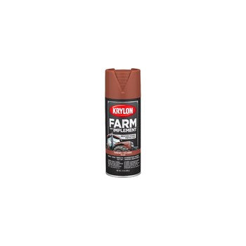 Krylon K01951007 Farm & Implement Spray Paint, 1951 Red Oxide Primer