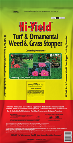 Hi-Yield TURF & ORNAMENTAL WEED & GRASS STOPPER