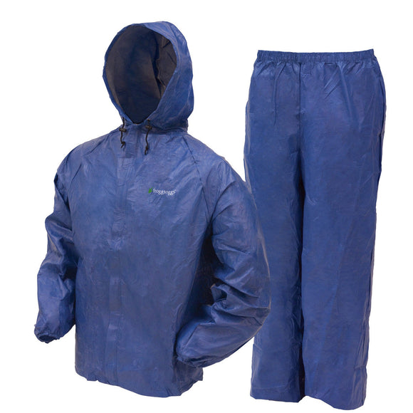 Frogg Toggs® Men's Ultra-Lite Rain Suit Large, Blue (Large, Blue)