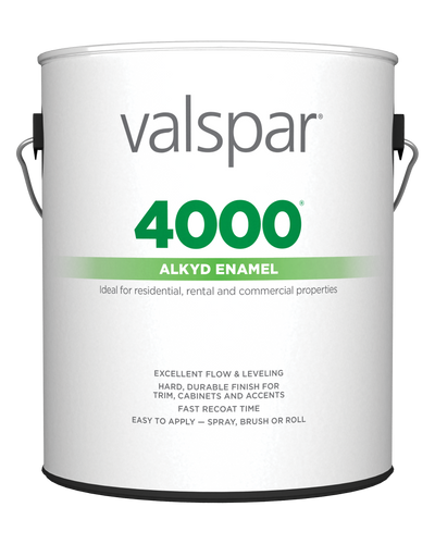 Valspar® 4000™ Alkyd Enamel 1 Gallon Aluminum Enamel (1 Gallon, Aluminum Enamel)
