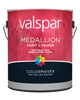 Valspar Medallion® Exterior Paint & Primer 1 Gallon Semi Gloss White (1 Gallon, Semi Gloss White)