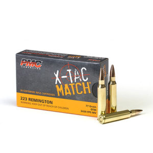 PMC X-Tac Centerfire Ammo 223 Remington (5.56 x 45mm)