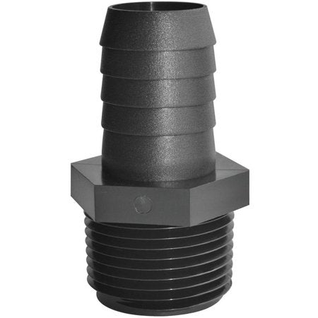 Green Leaf Straight Pipe to Hose Adapter 3/8″ Male NPT x 3/8″ Hose Barb (3/8″ x 3/8″)