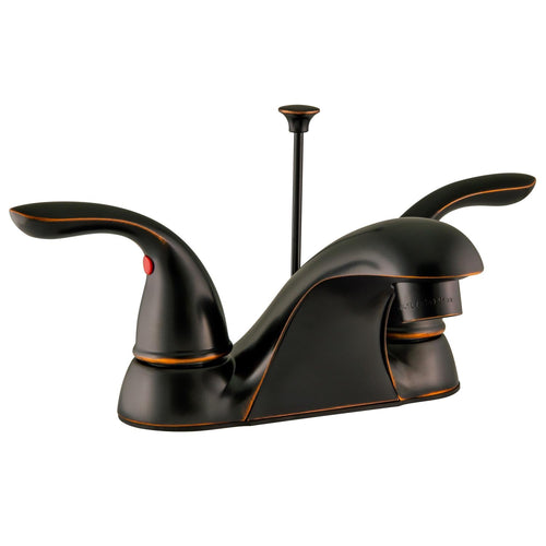 Design House  Ashland Centerset 2-Handle Faucet in Bronze, 4-Inch (4)