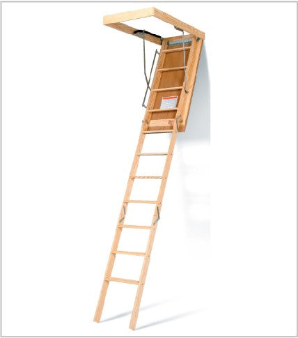 Marwin Fire Retardant Attic Ladder, 25.5 x 54 in. x 10 ft. (25.5 x 54 x 10')