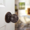 Design House Ball 2-Way Latch Entry Door Knob in Oil-Rubbed Bronze (Oil-Rubbed Bronze)