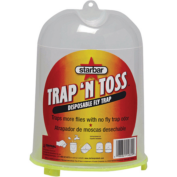 Starbar Trap 'N Toss™ Disposable Fly Trap (0.020 lbs)
