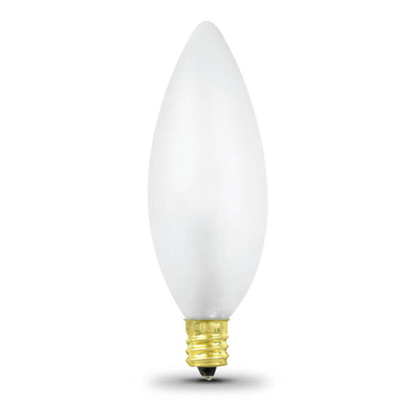 Feit Electric 40-Watt Frost Torpedo Tip Incandescent Light Bulb (40 Watt)