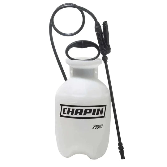 Chapin 20000 Lawn and Garden Poly Tank Sprayer with Anti-Clog Filter for Fertilizers (1 Gallon)