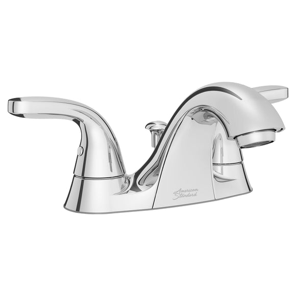 Cadet 2.0 GPM 4-In. Centerset 2-Handle Bathroom Faucet 1.2 GPM with Plastic Drain (4 Inch)