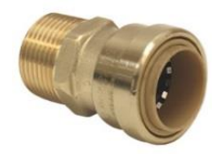 QuickFitting Probite MNPT Straight Male Adapter﻿