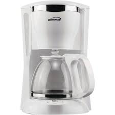 Brentwood TS-216 12-Cup Coffee Maker, White (White)