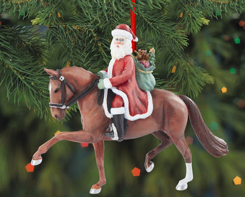 Breyer Dressage Santa Ornament