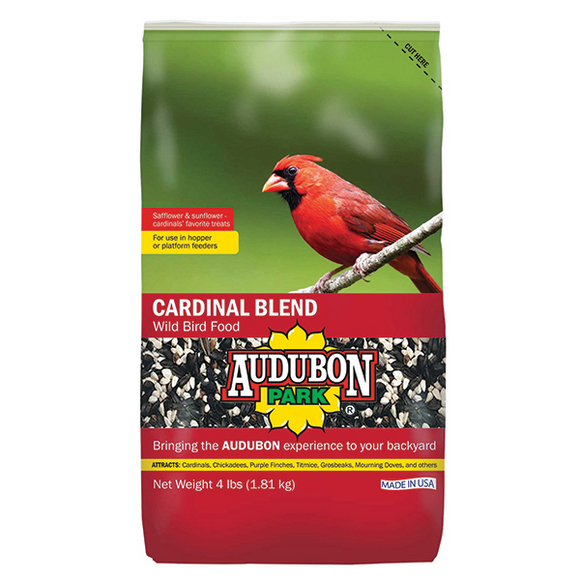 AUDUBON PARK CARDINAL BLEND WILD BIRD FOOD (4 lbs)