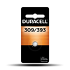 Duracell 309/393 Silver Oxide Button Battery (1Pk)