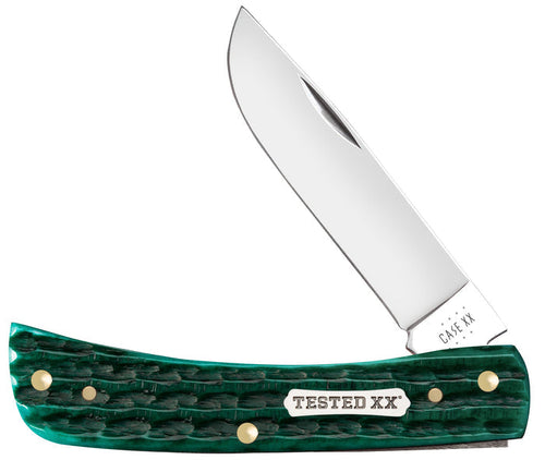 Case Kinfolk Jig Jade Bone Sod Buster Jr® (Jade Bone - Dog Bone Shield)