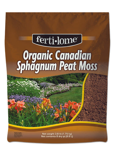 Cheek Garden ferti•lome® Organic Canadian Sphagnum Peat Moss (8 dry qt)