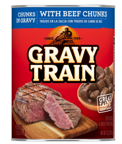 Gravy Train Chunks In Gravy With Beef Chunks - Saltillo, MS