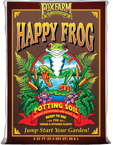 Foxfarm  pH Adjusted Happy Frog Organic Potting Soil Mix (2 Cubic Feet)