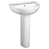 American Standard 22-Inch Evolution 4-Inch Centerset Pedestal Sink Top, White (22