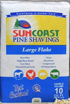 SUNCOAST® Pine Shavings Bedding Large Flake