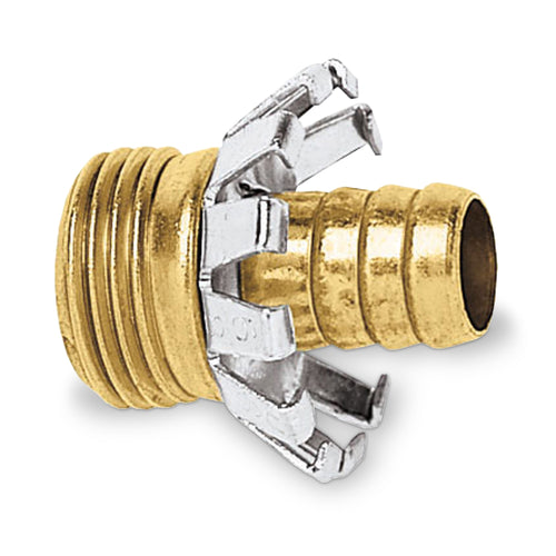 Gilmour 3/4 in. Brass Threaded Male Clinch Coupling (3/4)